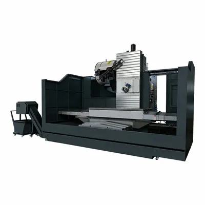 Liten horisontell CNC-fräsmaskin